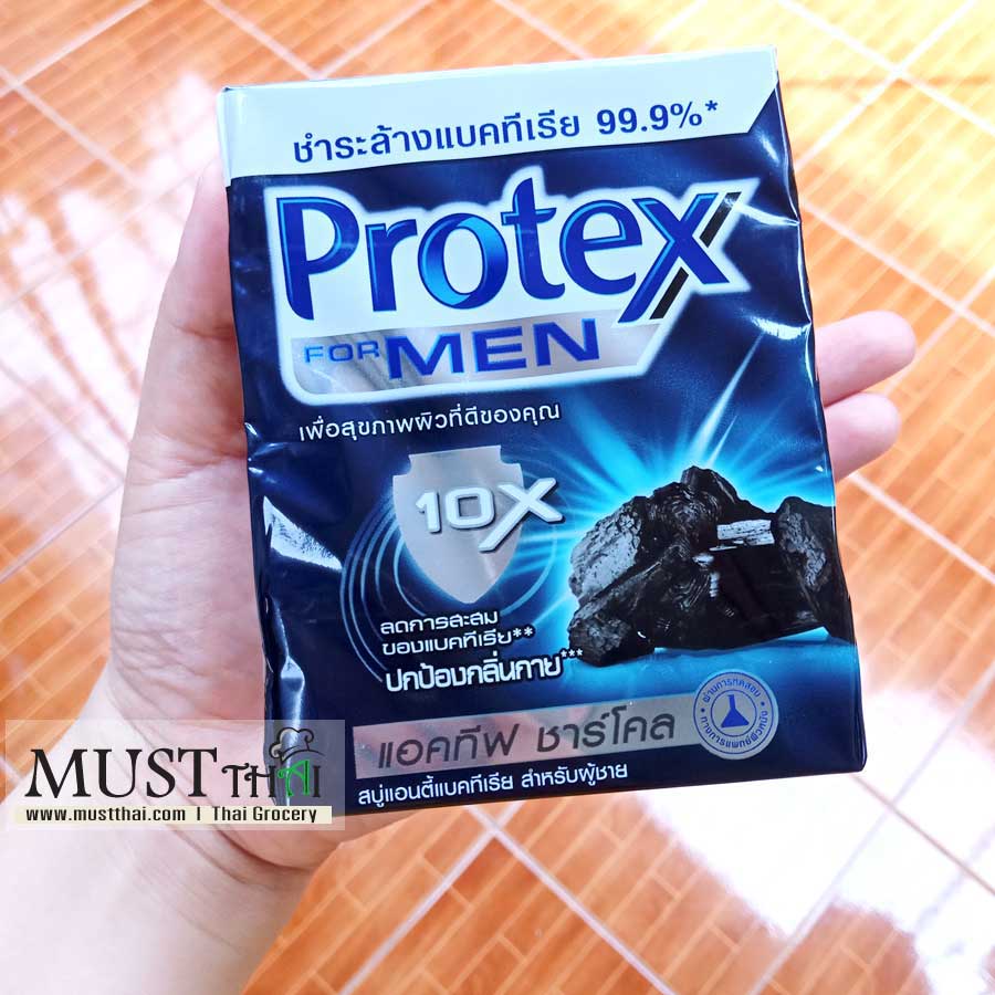 Protex for Men Active Charcoal Anti-Bacterial Bar Soap