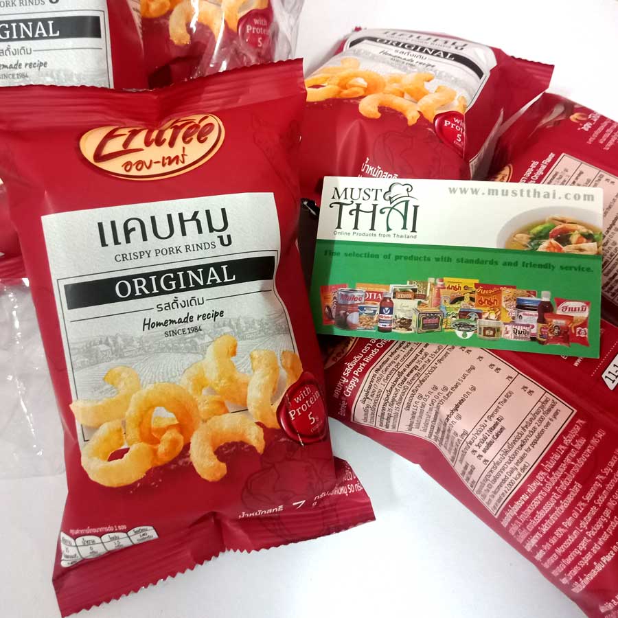 Original Flavour Crispy Pork Rinds traditional flavors and high protein.Good Taste very crispy without those oily smell.