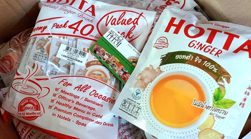 HOTTA instant ginger tea